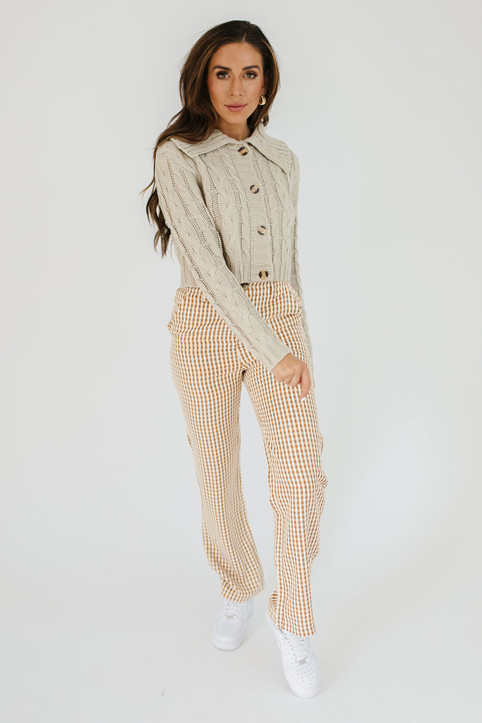 benji button sweater // grey