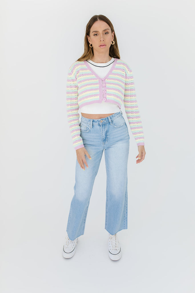 more than friends cardigan