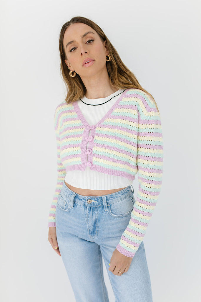 more than friends cardigan