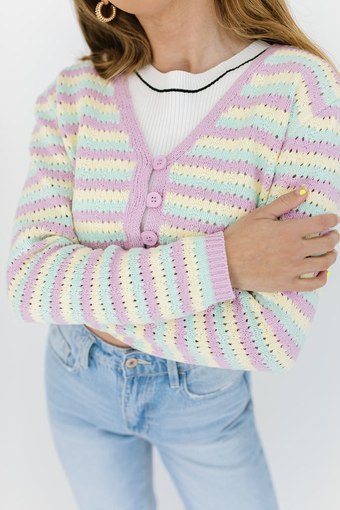 more than friends cardigan