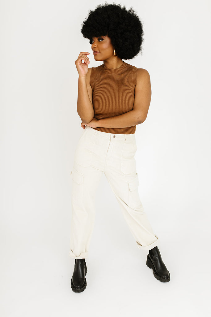 yesterday corduroy cargo pants