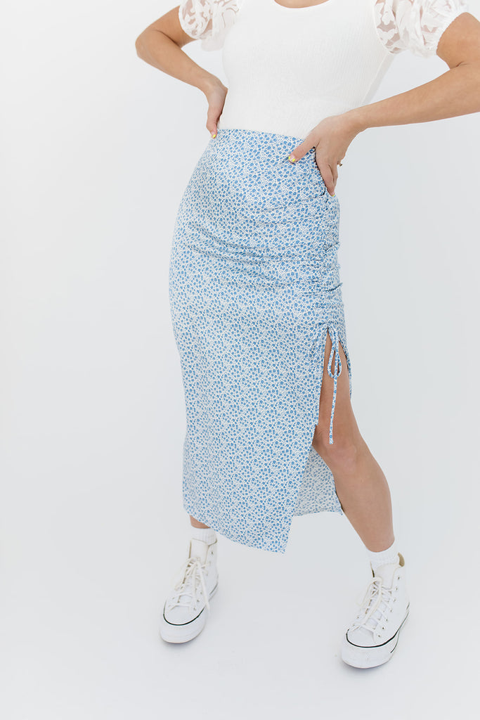 sunday brunch midi skirt