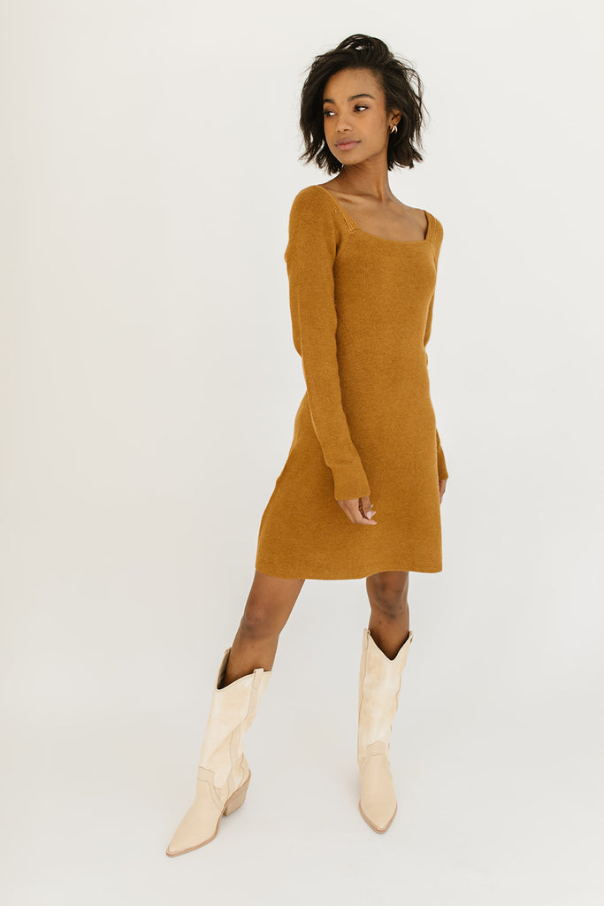 kiss goodnight sweater dress