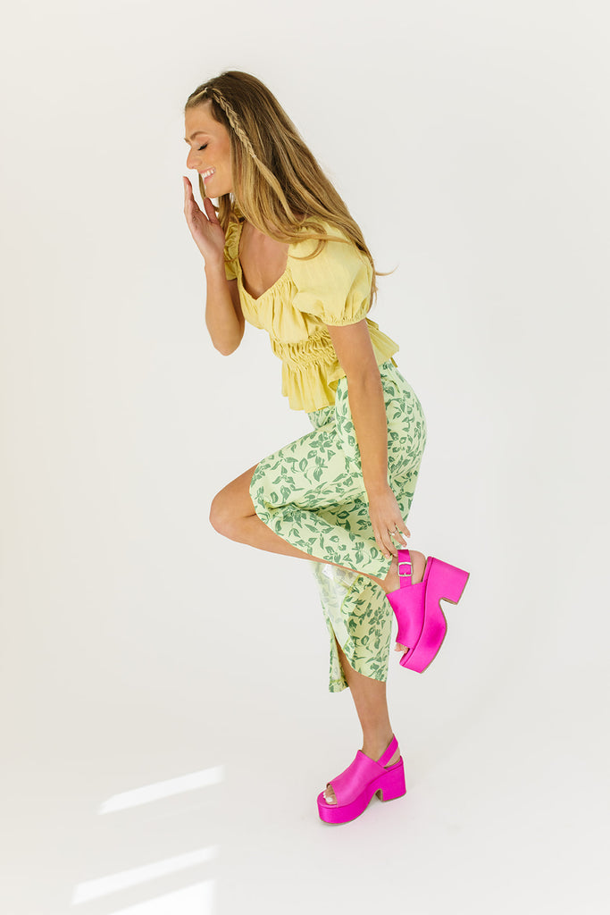 spring fling wrap skirt