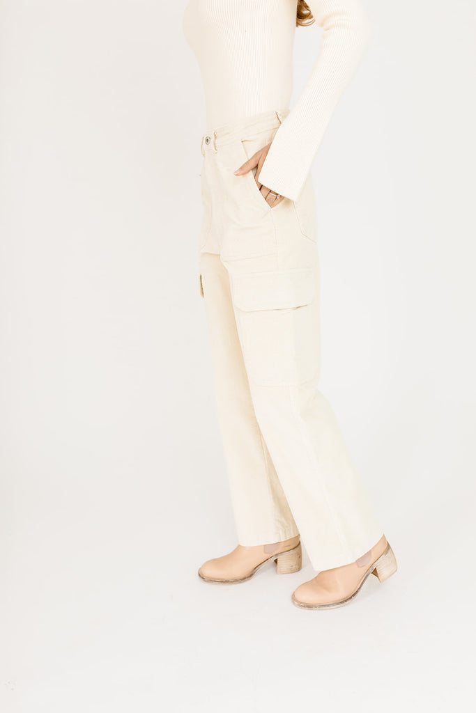 yesterday corduroy cargo pants