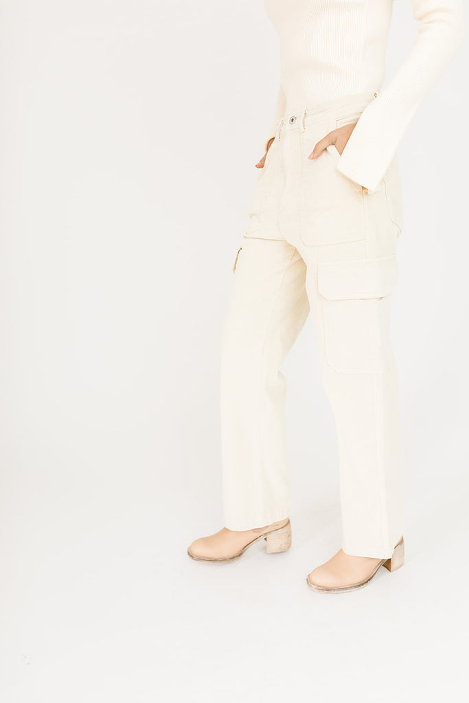 yesterday corduroy cargo pants