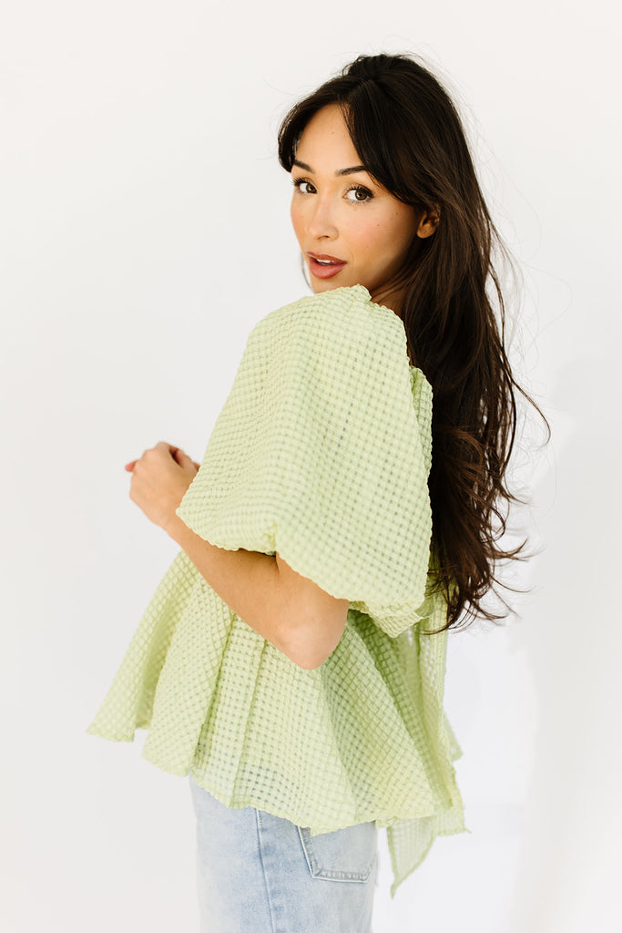 riri gingham top