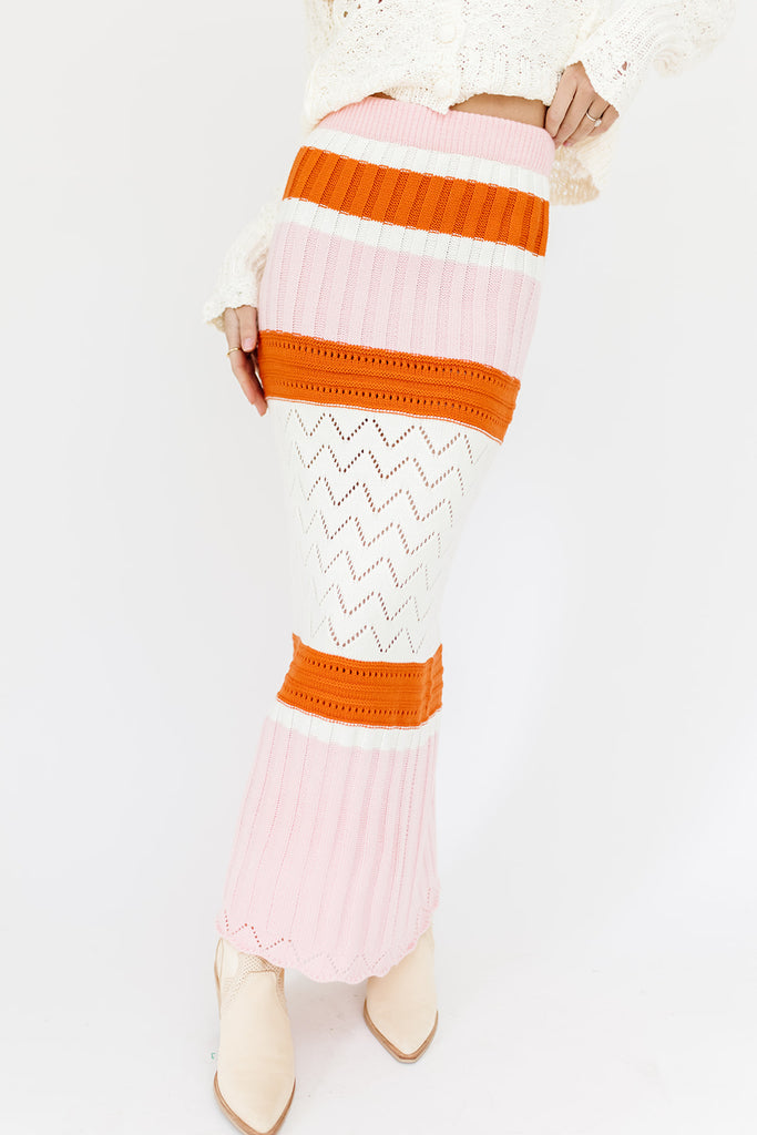mad love knit maxi skirt