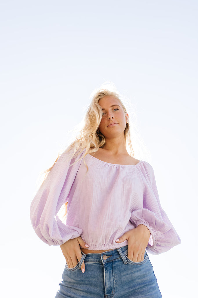 frame top // lilac *zoco exclusive*