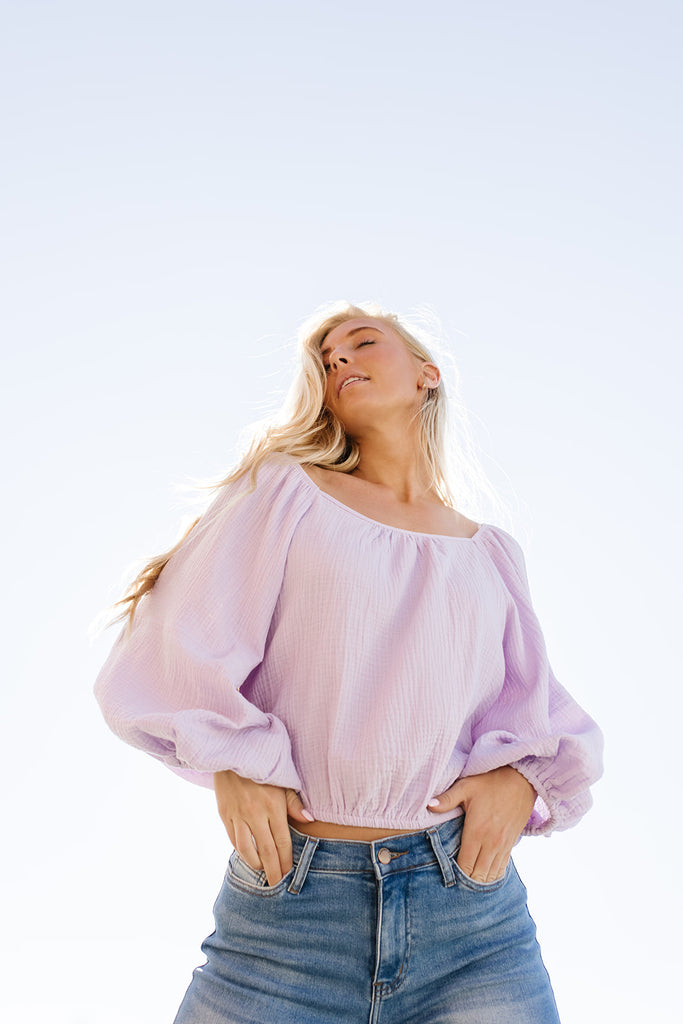 frame top // lilac *zoco exclusive*