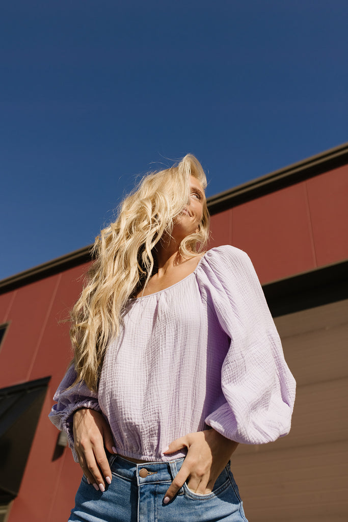 frame top // lilac *zoco exclusive*