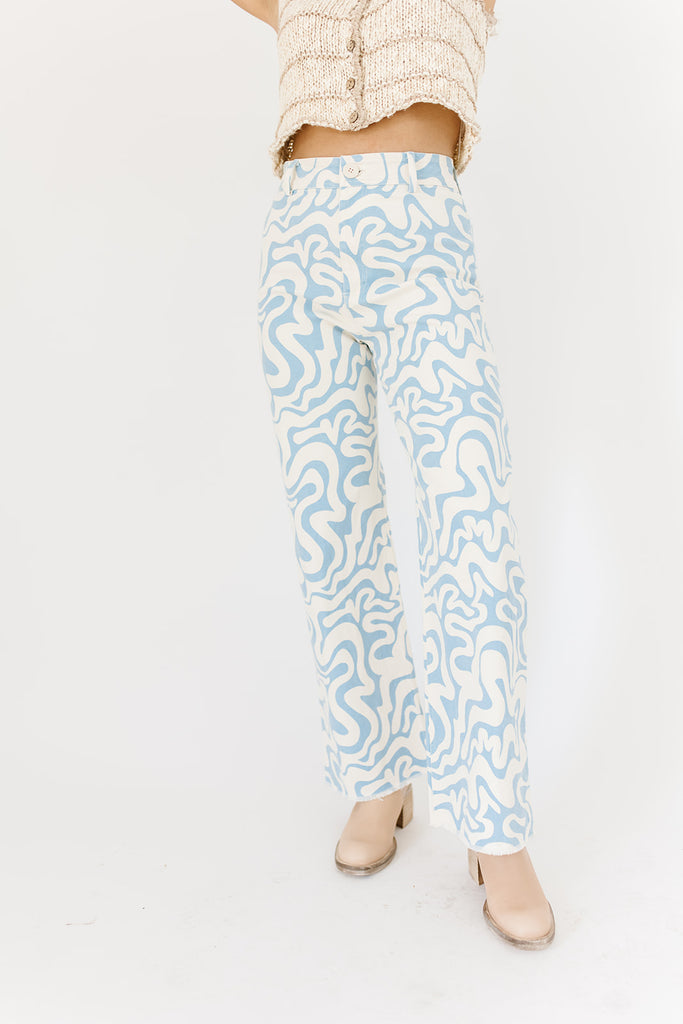 celine patterned pants
