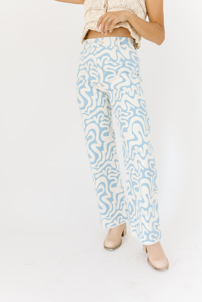 celine patterned pants