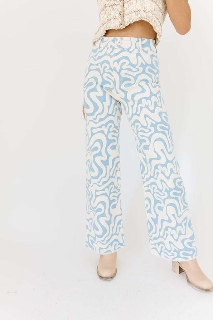 celine patterned pants