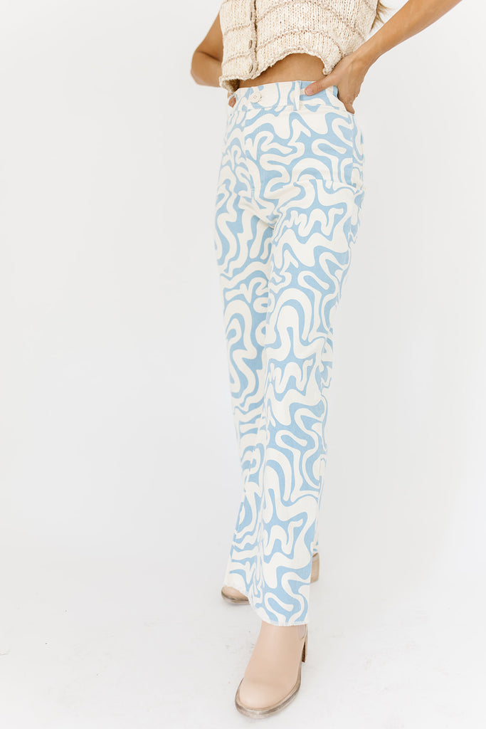 celine patterned pants