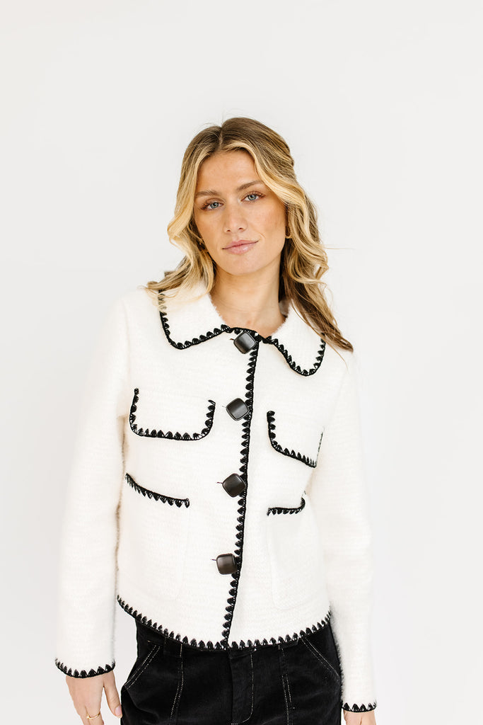 dallas collared coat