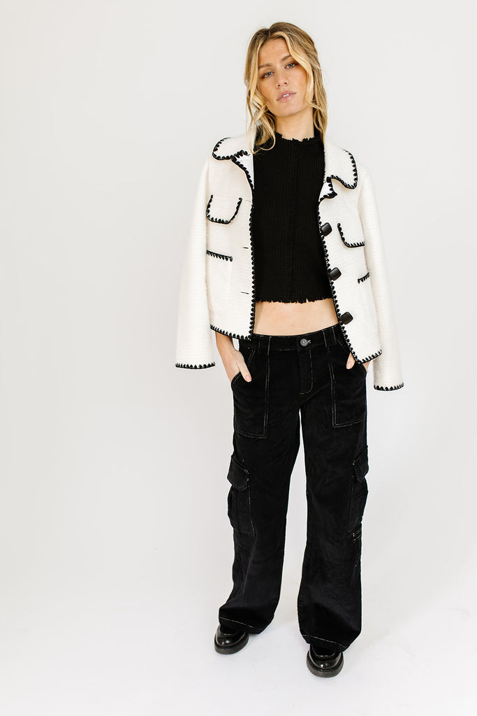 dallas collared coat