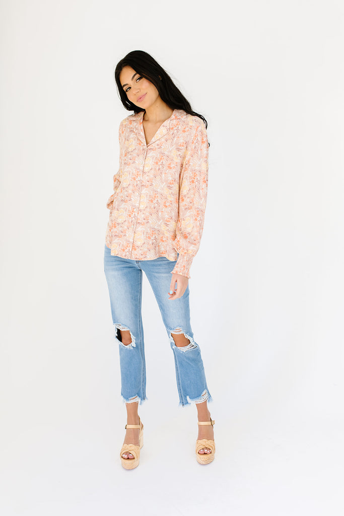 remind me button down top