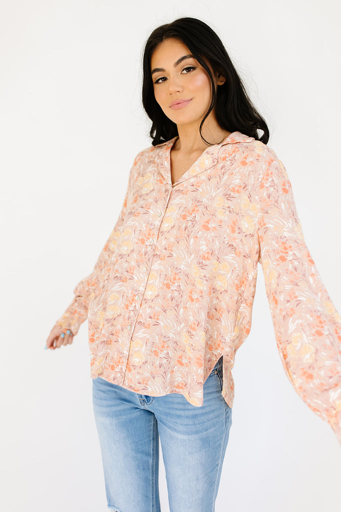 remind me button down top