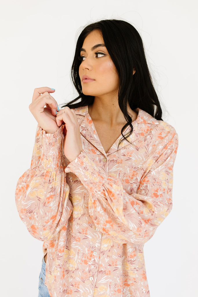 remind me button down top