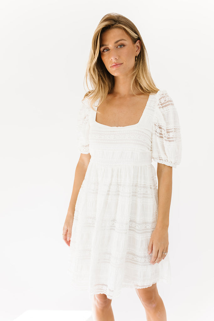 adelia lace dress