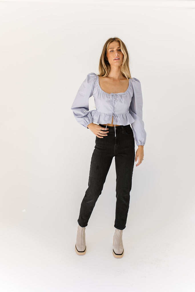 adrienne puff sleeve blouse