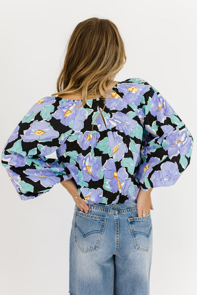 frame top // floral *zoco exclusive*