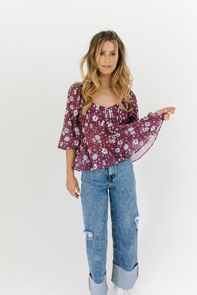 sophia floral top