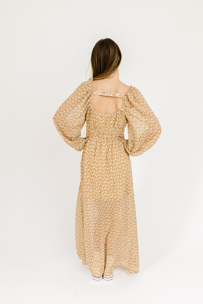 katy floral maxi dress