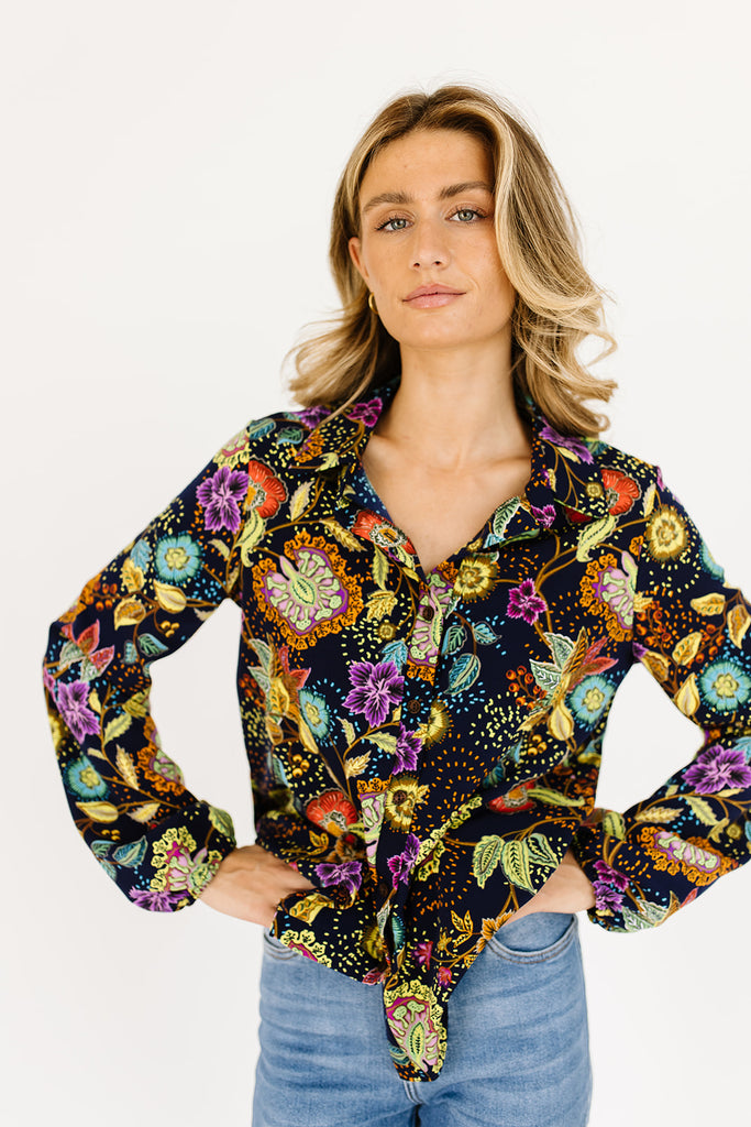 starry night button up