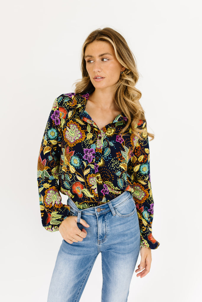 starry night button up