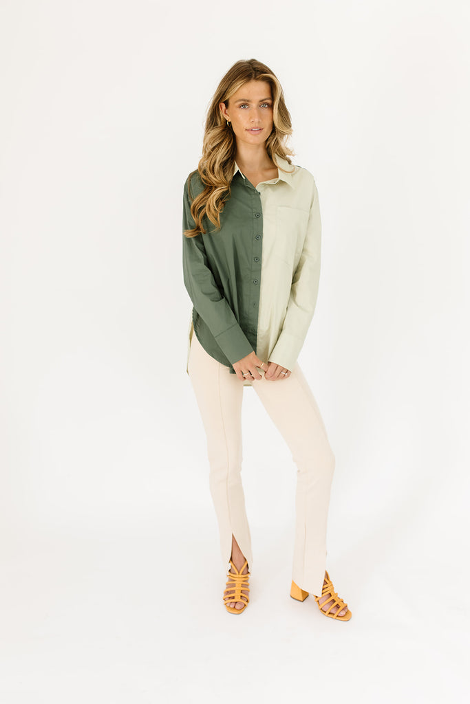 take me back button up