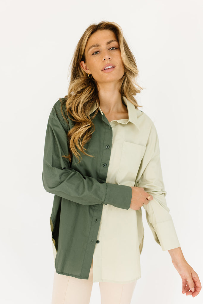 take me back button up