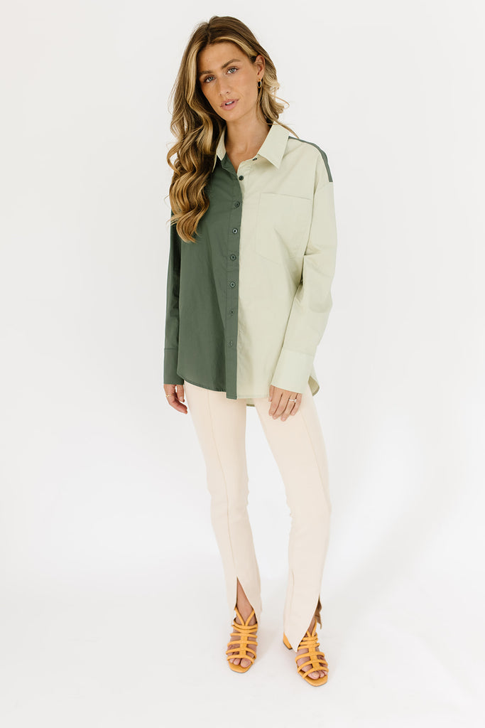 take me back button up