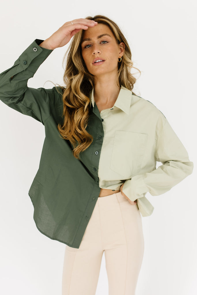 take me back button up