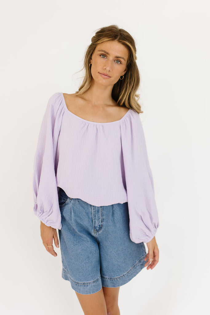 frame top // lilac *zoco exclusive*