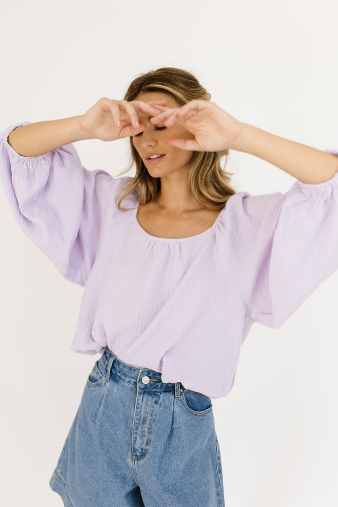 frame top // lilac *zoco exclusive*