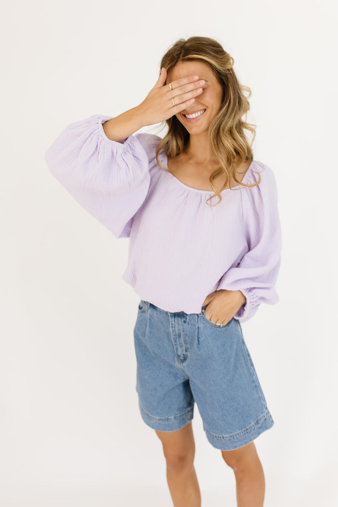 frame top // lilac *zoco exclusive*