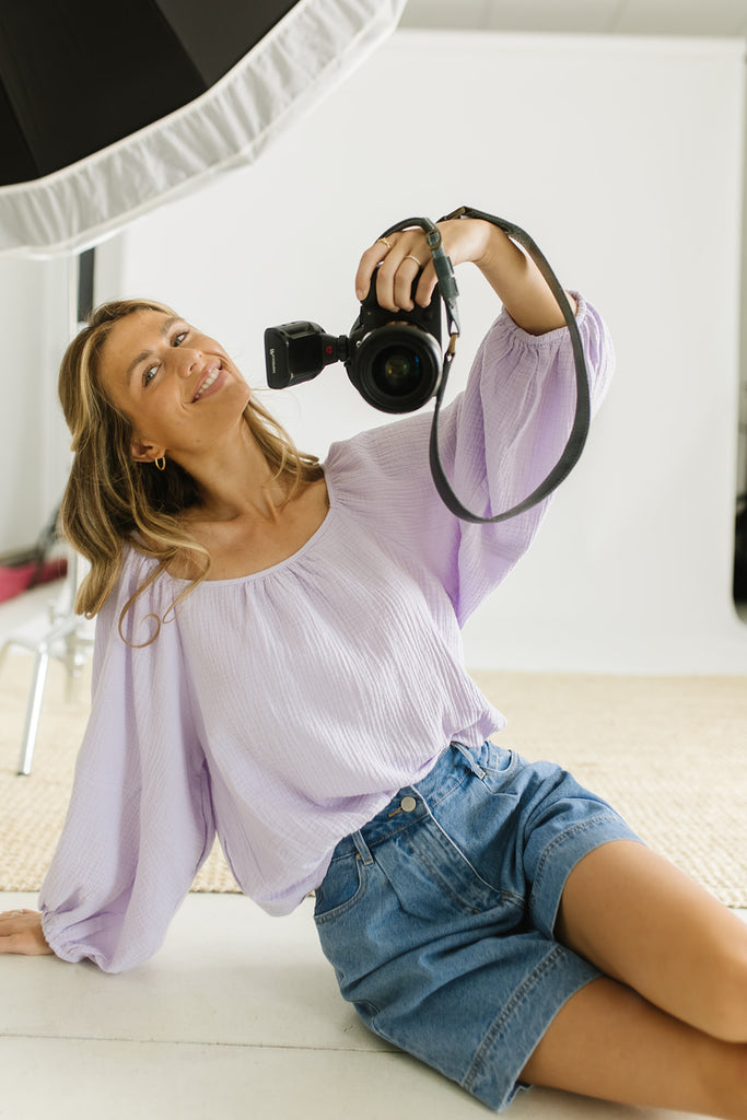 frame top // lilac *zoco exclusive*