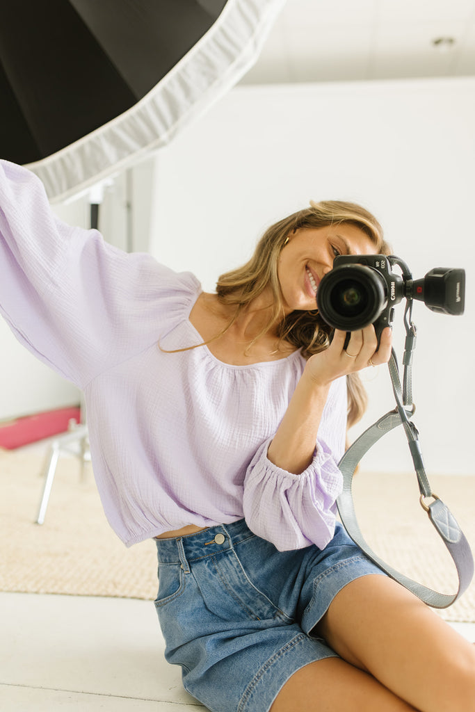 frame top // lilac *zoco exclusive*