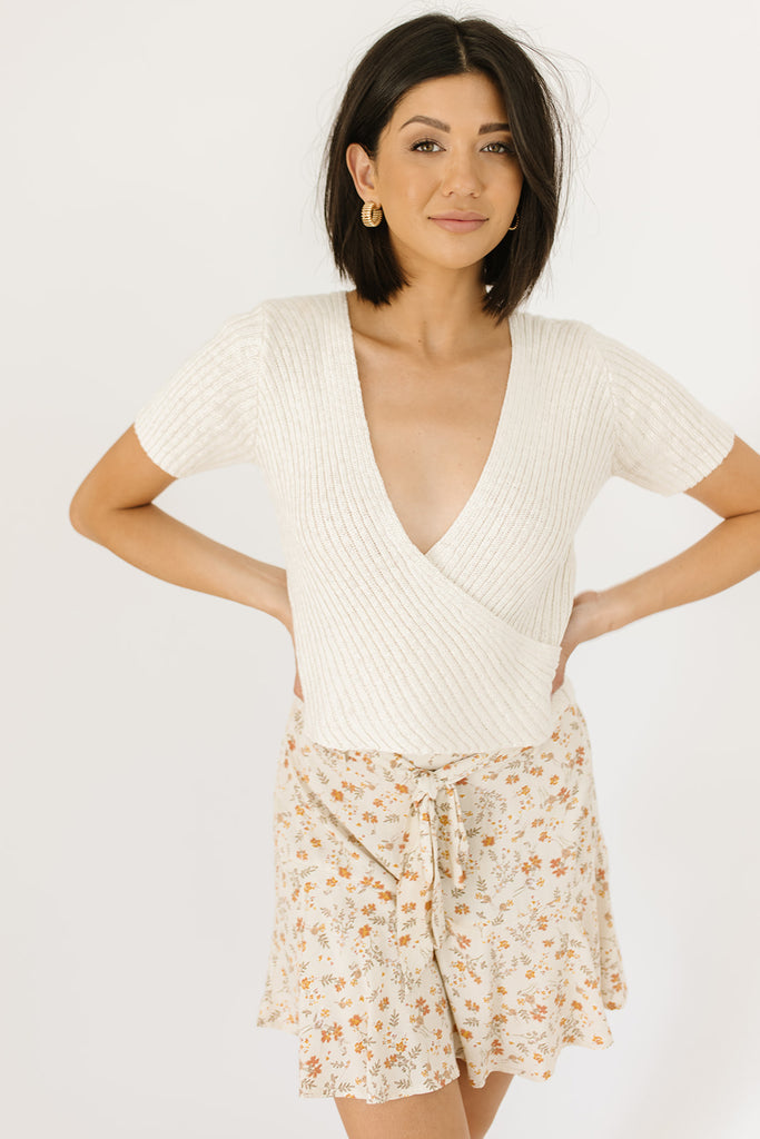 charlotte wrap top