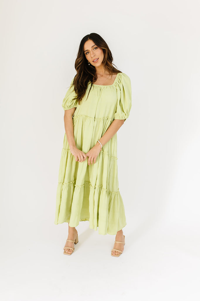 daymaker dress // matcha