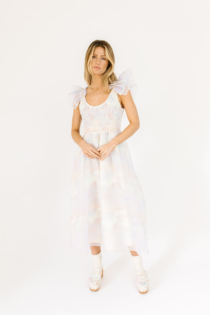 ember midi dress // cotton candy