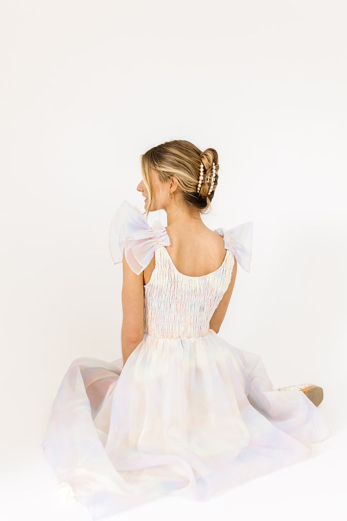 ember midi dress // cotton candy