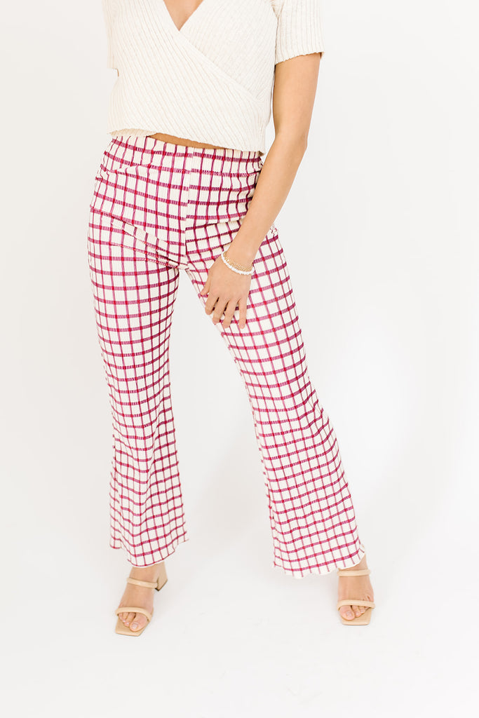 isabella plaid pants