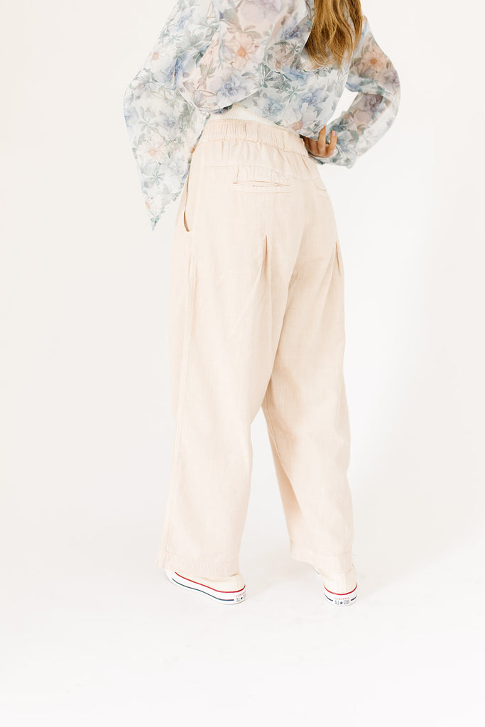 lotta love linen trousers // free people