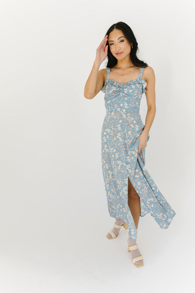 kora floral tank dress
