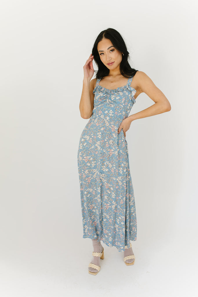 kora floral tank dress