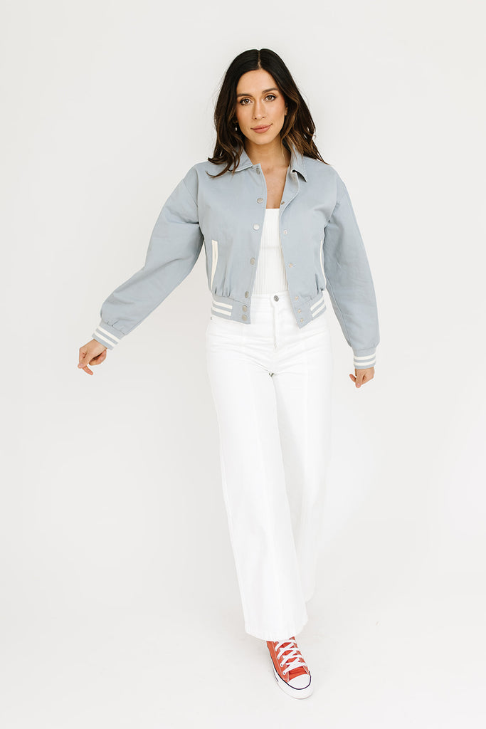 uptown wide leg denim
