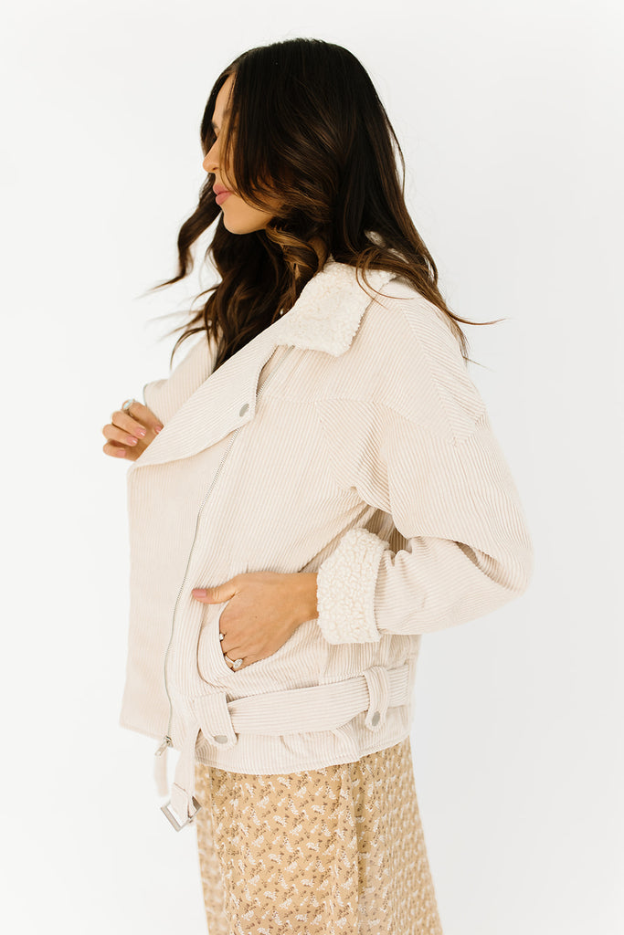 lucky guess corduroy jacket